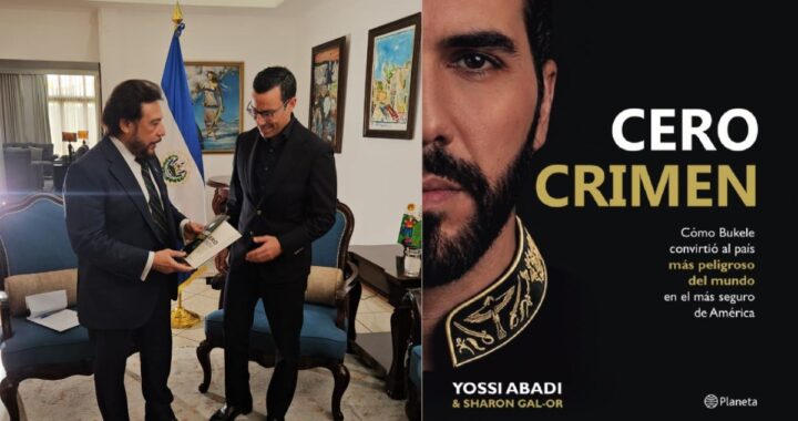 Félix Ulloa sostiene reunión con Yossi Abadi tras la entrega de la obra literaria «Cero Crimen»